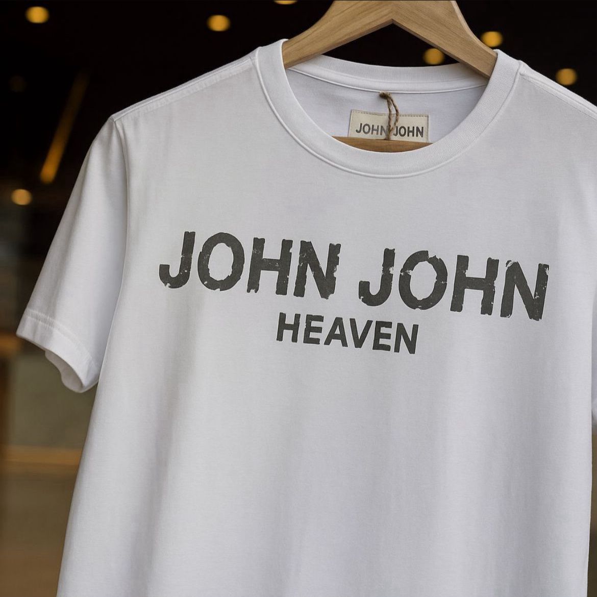 Camiseta John John Masculina Regular Eroded Heaven Branca

